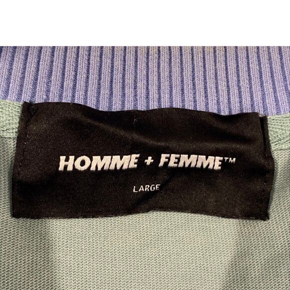 Homme + Femme Paradise Chain Tee with a Hummingbird & Flowers Sz. L - Picture 3 of 5